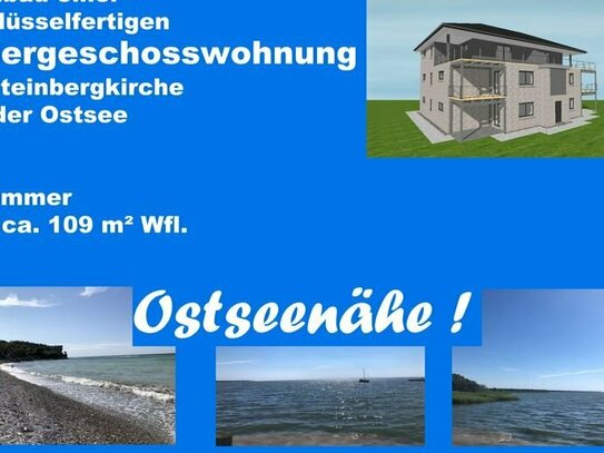 NEU ! Neubau einer schlüsselfertigen Obergeschosswohnung in Ostseenähe!