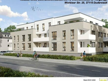 Neubau: Moderne 3,0 Zimmer Etagenwohnung mit KFW 40 Effizienz