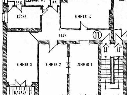 Tausche hochwertige Altbauwohnung gegen Haus oder Grundstück