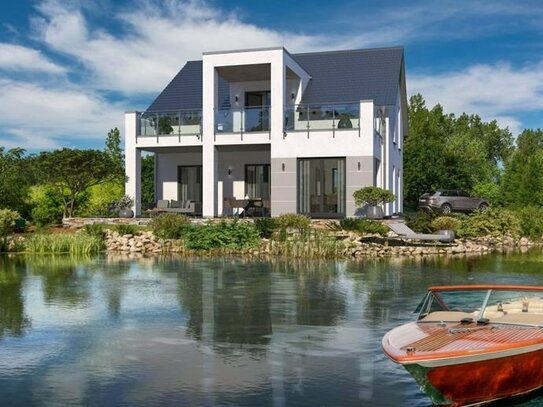 Leben am Wasser im Hamptons Style - 10 Jahre Heiz - und Energiekosten geschenkt