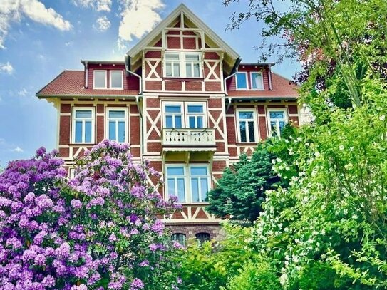 freistehende Villa mit Weitblick und Garten am Pferdeteich