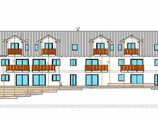 Schöne 3-Zimmer-Gartenwohnung mit 91 m² Wohnfläche, großem Südgarten & 2 TG-Stellplätzen