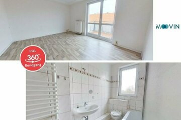 Hübsche 3-Zimmer-Wohnung mit Balkon und Badewanne