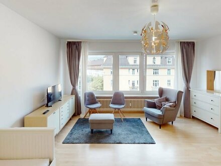 Möbliertes1-Zimmer Apartment in Toplage in Neuhausen mit TFG Stellplatz