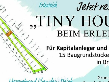 Grundstücke am Erlenteich – Tiny Houses für privat und gewerblich Interessierte