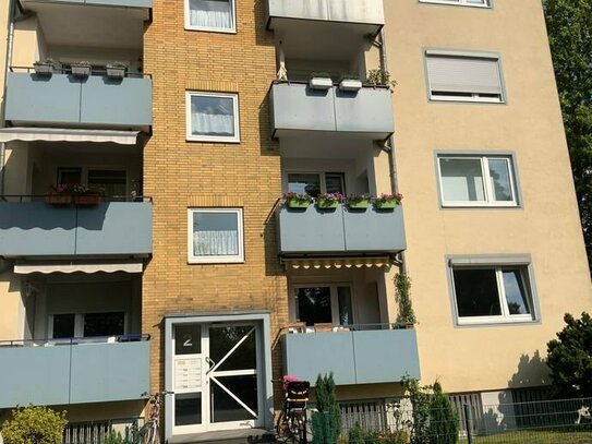 Vermietete Etagenwohnung mit Balkon und Gemeinschaftsgarten in Stadtnähe!