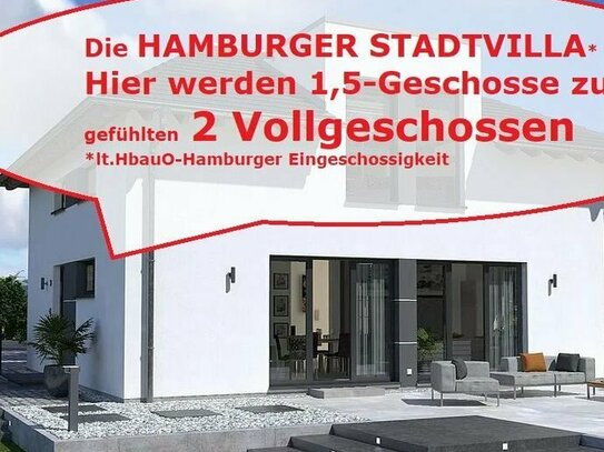 DIE HAMBURGER STADTVILLA - Hamburger Eingeschossigkeit