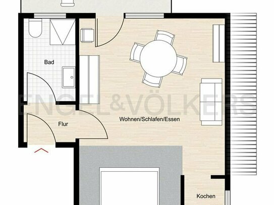 2 Apartments nebeneinander - einzeln oder gemeinsam nutzbar