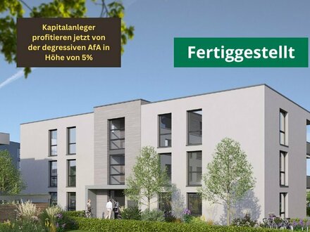 Tolle 4 Zimmer Familienwohnung im EG mit Garten am Quartierplatz in Achern