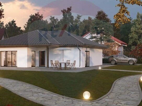 Schöner 116 m² Bungalow inklusive 600 m² Grundstück im Baugebiet Großobringen