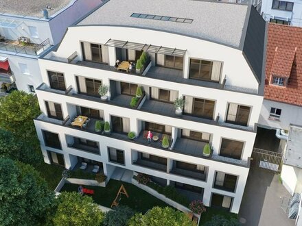 Exklusives SCHÖNTALHAUS: möblierte 3 -Zimmer Wohnung mit EBK und Klimaanlage in der Fußgängerzone