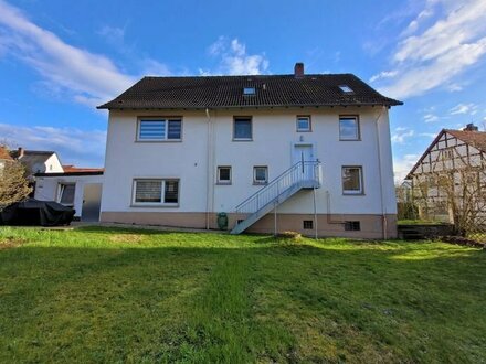 VIEL PLATZ!!! Vermietetes Zweifamilienhaus mit Garage und schönem Grundstück in guter Lage von Kerspenhausen