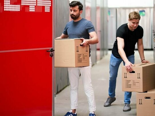 Schnell verfügbar: 1 m² Self Storage für Hausrat & Co.