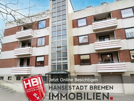 Woltmershausen / Gemütliche 3-Zimmer-Wohnung mit zwei Balkonen und Stellplatz