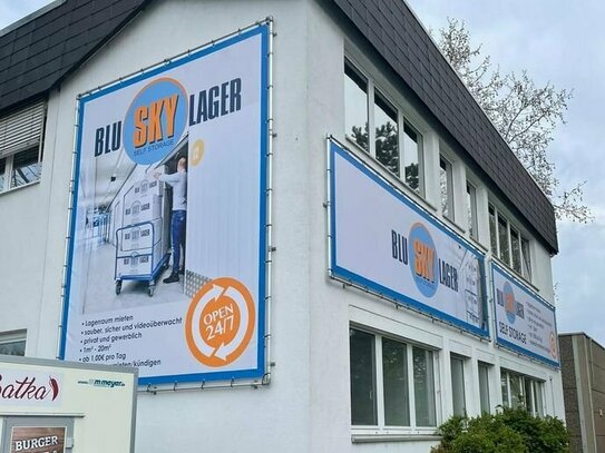 Innen & Außenlager ! Sauber-Sicher-Blu Sky Lager! Videoüberwacht ! Gute Nah- und Fernverkehrsanbindung!