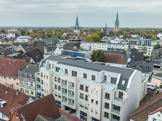 Einfach einziehen - Penthouse-Wohnung über den Dächern von Kamen-City