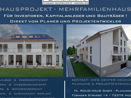 + EXKLUSIVES MEHRFAMILIENHAUS-PROJEKT! +