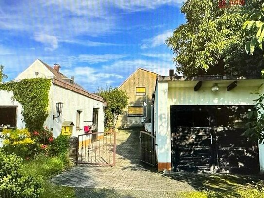 EFH INKL. GRUNDSTÜCK U. NEBENGEBÄUDE ZUM SELBSTAUSBAU - EIN WOHLFÜHLPARADIES IN IDYLLISCHER LAGE