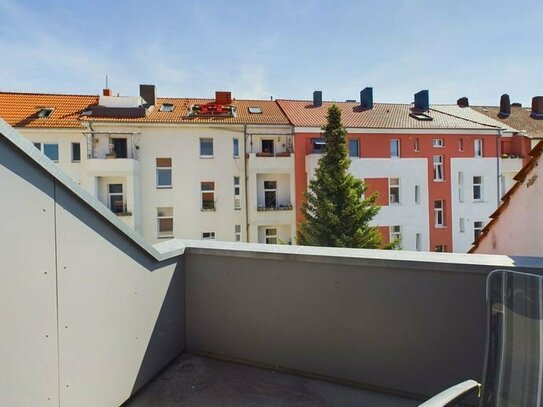 Moderne 2 Zi. Wohnung mit Dachterrasse in der Südstadt