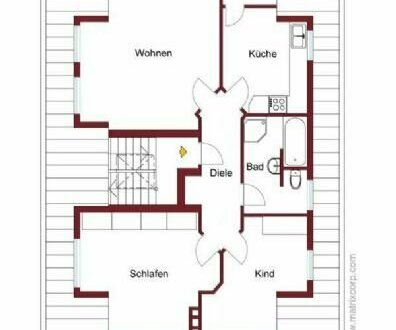 Zentral gelegene Dachgeschosswohnung in Gladbeck