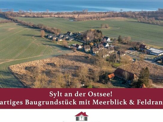 Sylt an der Ostsee! Einzigartiges Baugrundstück mit Meerblick & Feldrandlage!