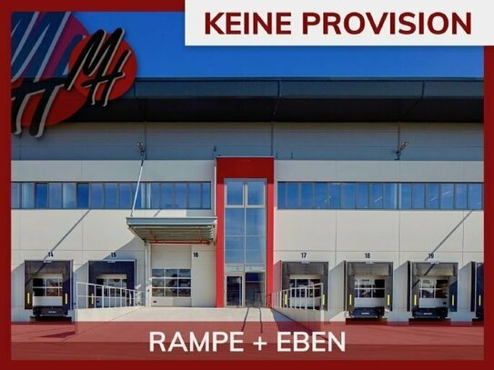 KEINE PROVISION - RAMPE + EBEN - Lager-/Logistik (8.000 m²) & Büro (500 - 1.000 m²)
