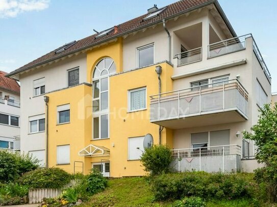 Modernes Wohnen mit Balkon und Tiefgarage: 3-Zimmer-Wohnung in einem wärmegedämmten MFH in Großkugel