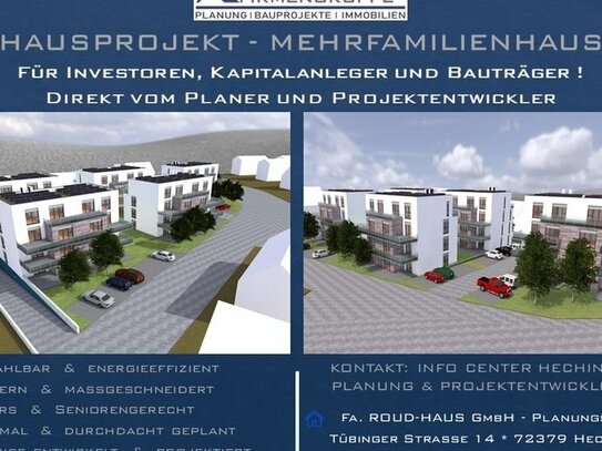 + EXKLUSIVES MEHRFAMILIENHAUS-PROJEKT! +