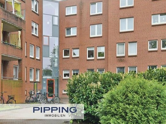 In zentraler Lage von Lüneburg: "Charmante 2-Zimmer-Wohnung mit Terrasse"