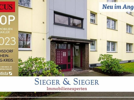 Gemütliche, gut vermietete 3-Zimmerwohnung mit Balkon in zentraler Lage von Köln-Eil!