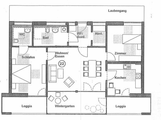 60+ aufgepasst - großzügige 3 Zimmer-Wohnung in traumhafter Lage