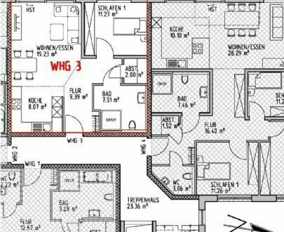 Energieeffiziente 2-Zimmer-Obergeschosswohnung mit Balkon