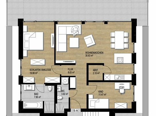 Exklusive Penthouse-Wohnung