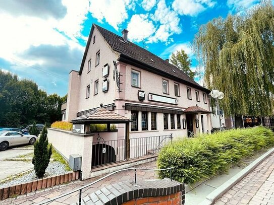 Top-Paket: Gasthof-Pension, Restaurant, Kellerkneipe, Fremdenzimmer, Wohnung, Büro, 11 Stellplätze