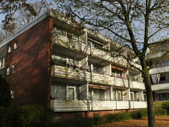 Gut geschnittene 1-Zimmer-Hochparterre-Wohnung nur einen "Katzensprung" bis Norderstedt-Mitte