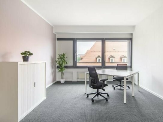 Privater Büroraum für 2 Personen 10 sqm in Regus Erfurt Hauptbahnhof