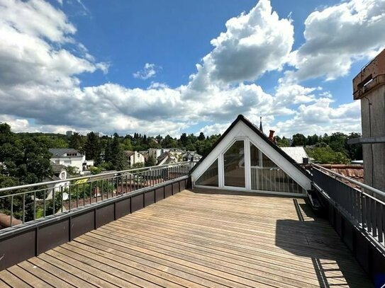 ELEGANTE-PENTHOUSE-MAISONETTE-WOHNUNG mit Loft-Charakter und großer Dachterrasse