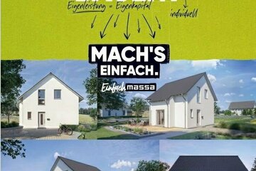 mach`s einfach - massahaus inkl. Bodenplatte, Haustechnik, Baugrundstück