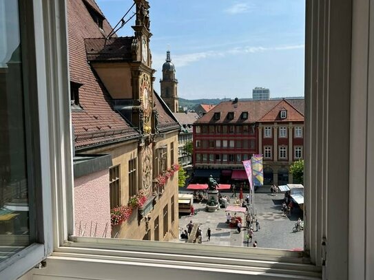 nur Koffer packen und einziehen **Exklusiv***Im Herzen von Heilbronn***Balkon mit schönsten Blick zum Marktplatz