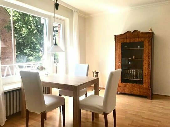 Möblierte 2 Zimmerwohnung in Hamburg Groß Borstel für 6-8 Monate zu vermieten