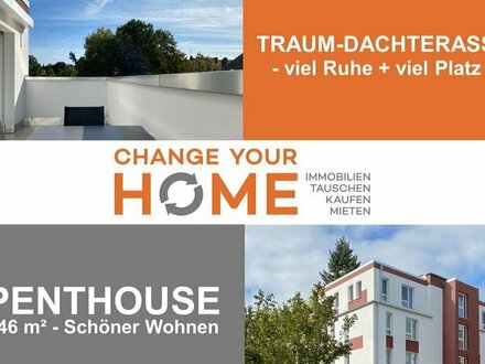 TRAUM DACHTERRASSE + RUHE ::: 146 m² PENTHOUSE