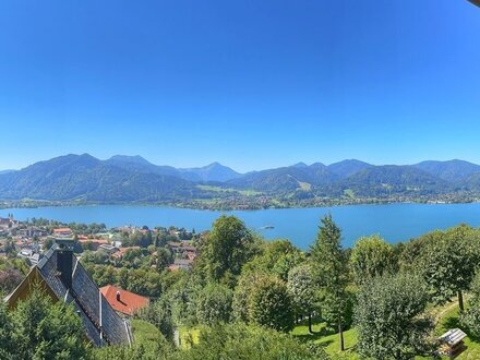 Einfamilienhaus mit phantastischem Panoramablick über den Tegernsee