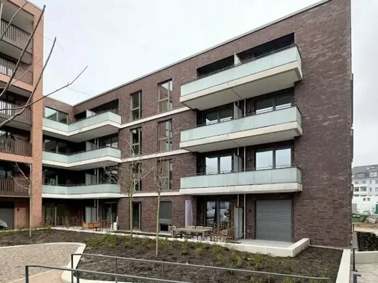 Neubau Sonnige 3-Zimmer-Erdgeschosswohnung mit Terrasse und Einbauküche (Ottensen, Hamburg Altona)
