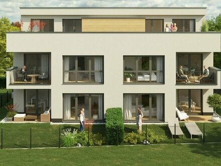 Fast bezugsfertige Neubau-Maisonette in Großen-Buseck: jetzt noch Einfluss nehmen auf die Endausstattung !!!