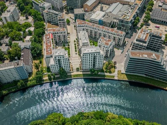 Luxus Penthouse in 1. Wasserlinie, 360° Blick und Dachterrasse