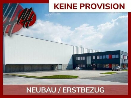 PROVISIONSFREI! NEUBAU! Lager-/Logistik (3.000 qm) + optional Büroflächen zu vermieten