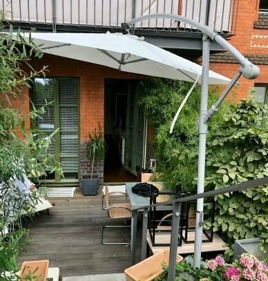 Modernes kleines Apartment mit wunderschöner Terrasse & direktem Zugang zur wunderschönen Gartenanlage