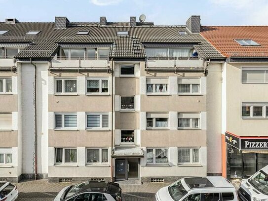 Ideal aufgeteilte 2-Zimmer-Dachgeschosswohnung mit zwei Balkonen