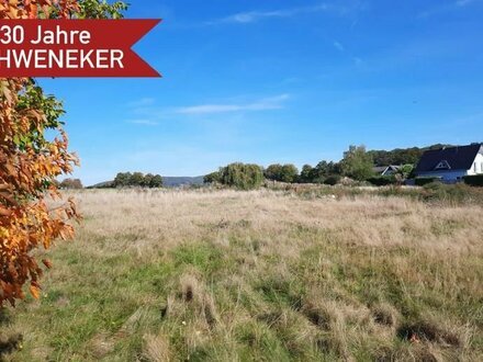 Baugrundstück mit unverbaubarem Blick über die Felder in Bad Oeynhausen-Wulferdingsen