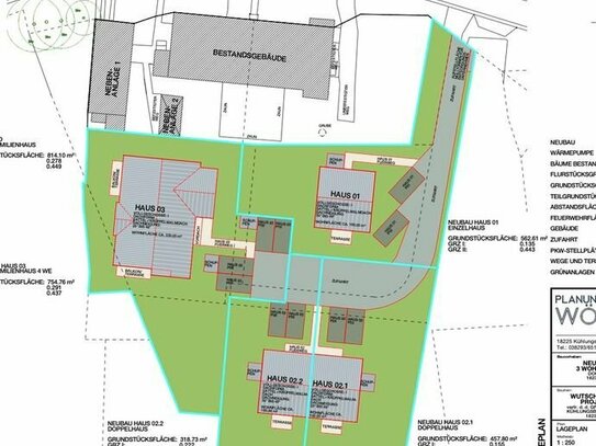 Bauprojekt 3 Baugrundstücke mit grossem Potenzial - 2km zur Ostsee